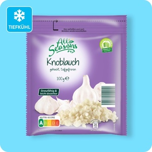 ALL SEASONS Tiefgefrorene Kräuter, Knoblauch