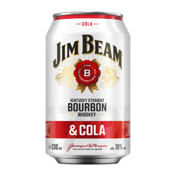 Bild 1 von JIM BEAM Bourbon Whiskey & Cola 0,33L