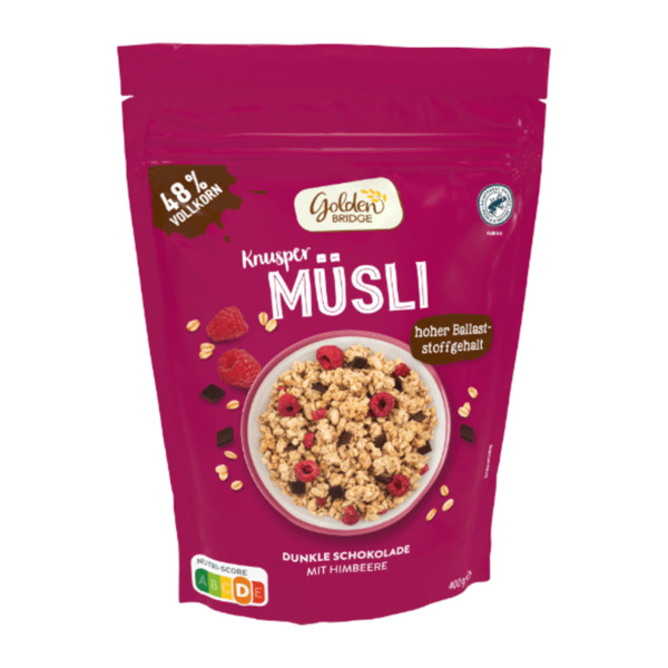 GOLDEN BRIDGE Knusper-Müsli 400g von ALDI Nord ansehen!