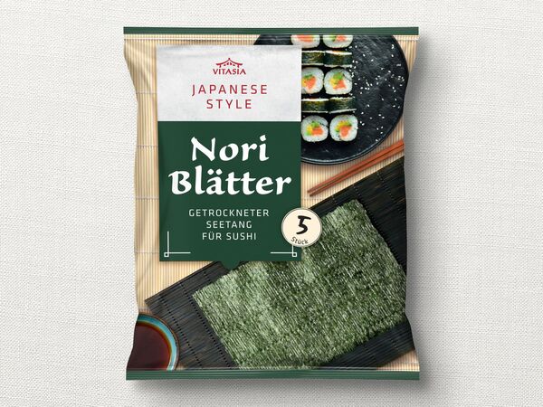 Bild 1 von Japanese Style Nori Blätter, 
         5 Stück