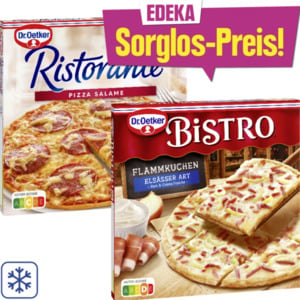 Dr. Oetker Ristorante Pizza, Piccola oder Bistro Flammkuchen