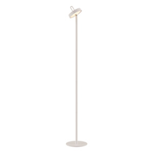 LED-Akku-Stehlampe Moda mit magnetischem Leuchtkopf, greige, H 125 cm