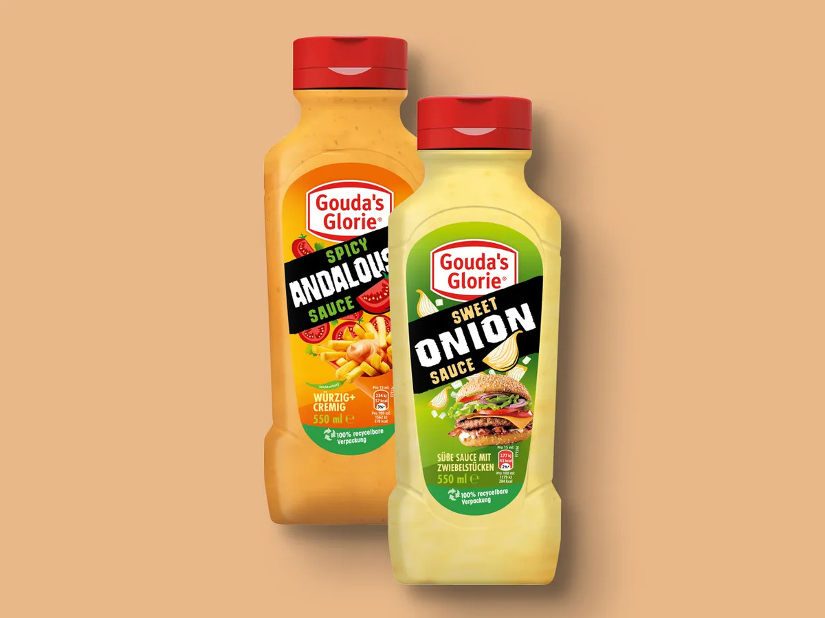 Bild 1 von Gouda's Glorie Spicy/Sweet Sauce, 
         550 ml