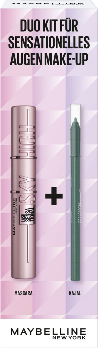 Bild 1 von Maybelline New York Lash Sensational Sky High & Tattoo Liner Gel Pencil Set