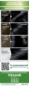 Garnier Nutrisse Ultra Crème Dauerhafte Pflege-Haarfarbe 1 Tiefes Schwarz
