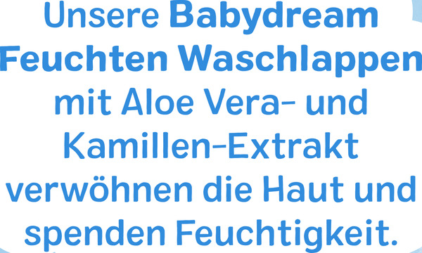 Bild 3 von Babydream Babydream Feuchte Waschlappen 15 ST