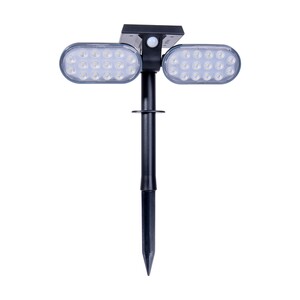 Light & More LED Solarstrahler mit Bewegungsmelder