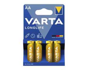 VARTA Batterie Longlife 4er AA