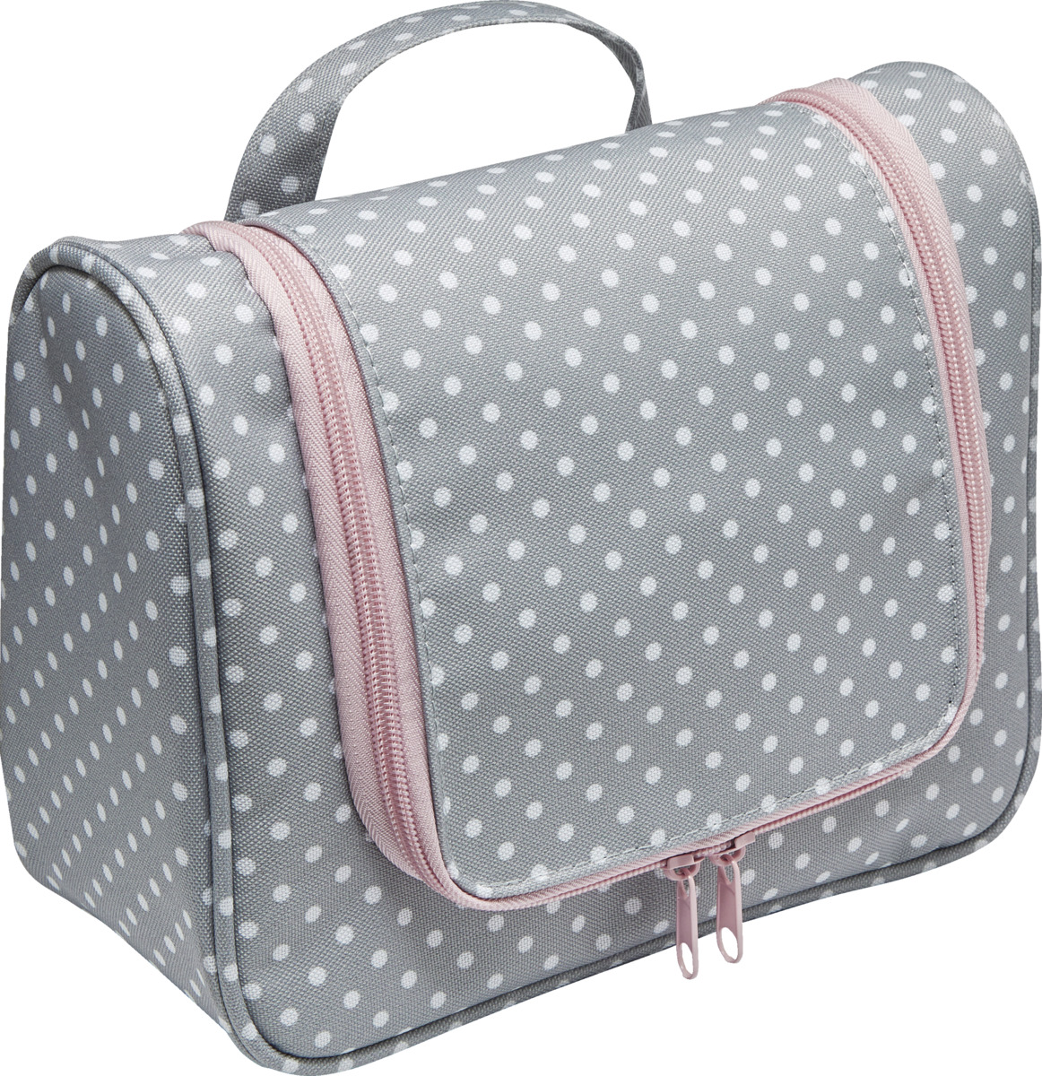 Bild 1 von Vito & Joe Damenorganizer mit Punkten grau/weiß