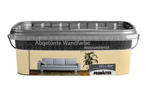 Primaster Wandfarbe Wohnambiente 2,5 L vanille