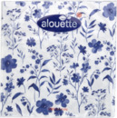 Bild 1 von alouette Serviette blaue Blumen