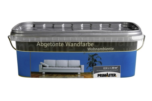 Bild 1 von Primaster Wandfarbe Wohnambiente 2,5 L meerblau