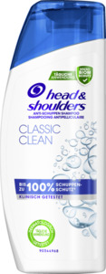 head & shoulders Anti Schuppen Shampoo Classic Clean, 90 ml