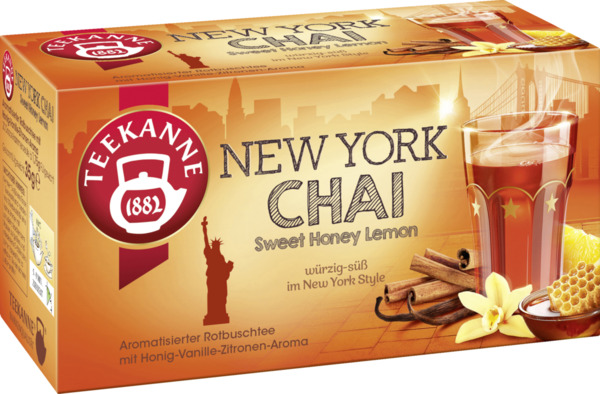 Bild 2 von Teekanne Rooibostee New York Chai, 35 g