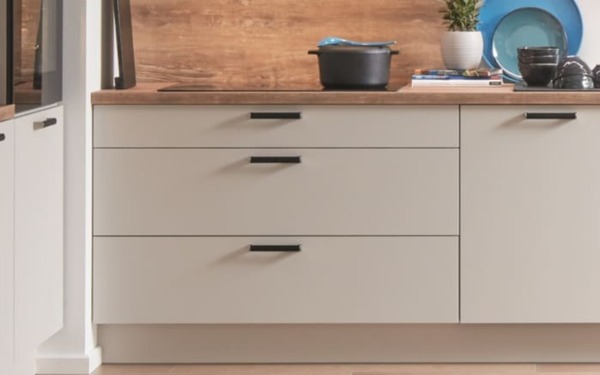 Bild 3 von Nobilia - Einbauküche Esilia, sand ultramatt, inkl. Siemens Elektrogeräte