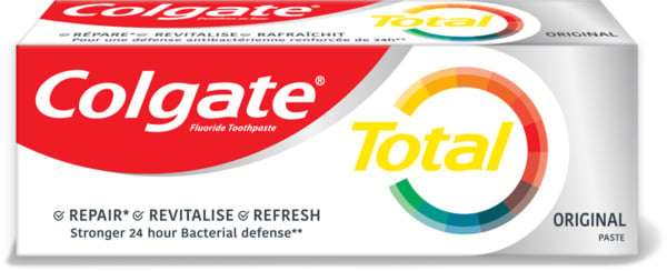 Bild 1 von Colgate Zahnpasta Total Original, 20 ml