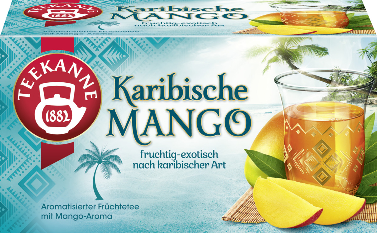 Bild 1 von Teekanne Karibische Mango, 45 g