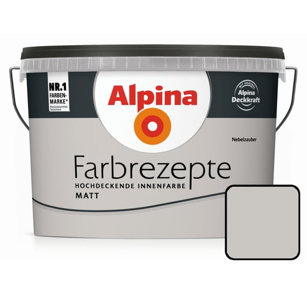 Bild 1 von Alpina Farbrezepte Nebelzauber matt 2,5 L