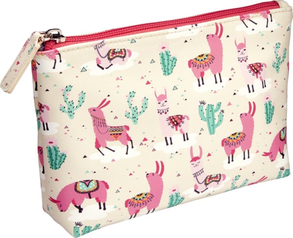 Bild 1 von Travel Collection Kinderkulturtasche Lamas beige/pink