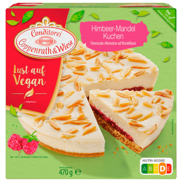 Bild 1 von Coppenrath & Wiese Himbeer-Mandel-Kuchen vegan 470g