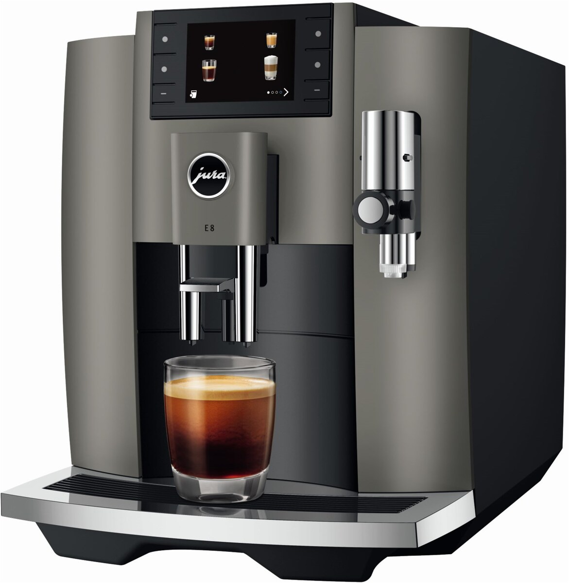 Bild 1 von E8 Kaffee-Vollautomat Dark Inox (EC)
