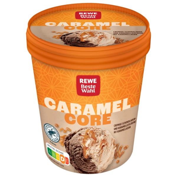 Bild 1 von REWE Beste Wahl Eis Caramel Core 500ml