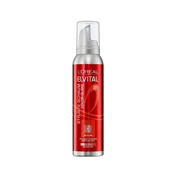 Bild 1 von L’Oréal Paris Elvital Styliste Schaum Color-Glanz, 150 ml