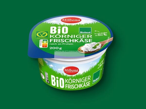 Bild 1 von Bioland Körniger Frischkäse, 
         200 g