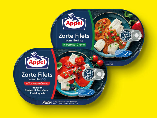 Bild 1 von Appel Zarte Filets vom Hering, 
         200 g