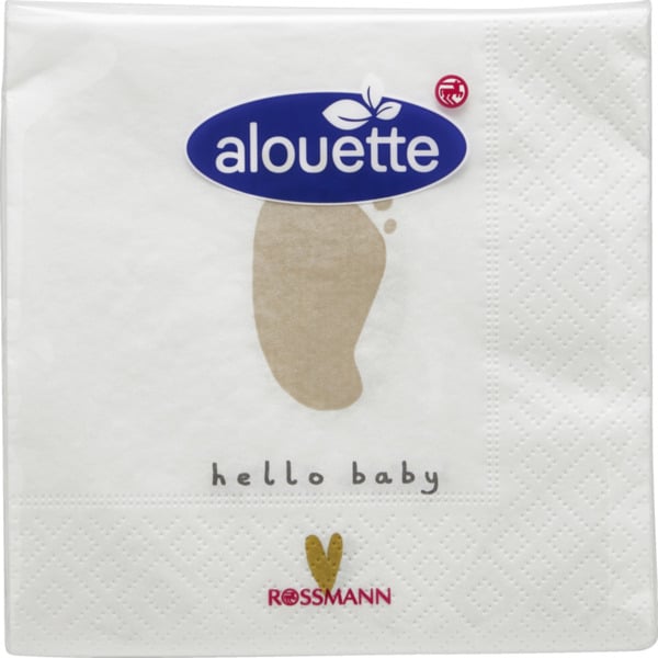 Bild 1 von alouette Serviette Hello Baby