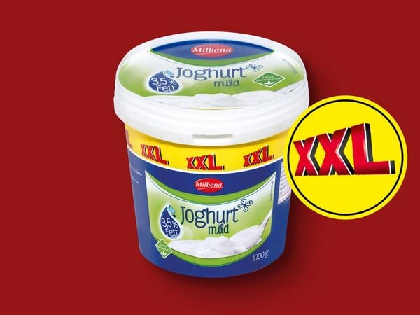 Bild 1 von Milbona Joghurt mild XXL, 
         1 kg