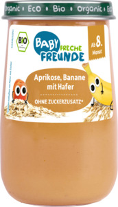 Freche Freunde Frucht und Getreide Aprikose, Banane mit Hafer ab dem 8. Monat