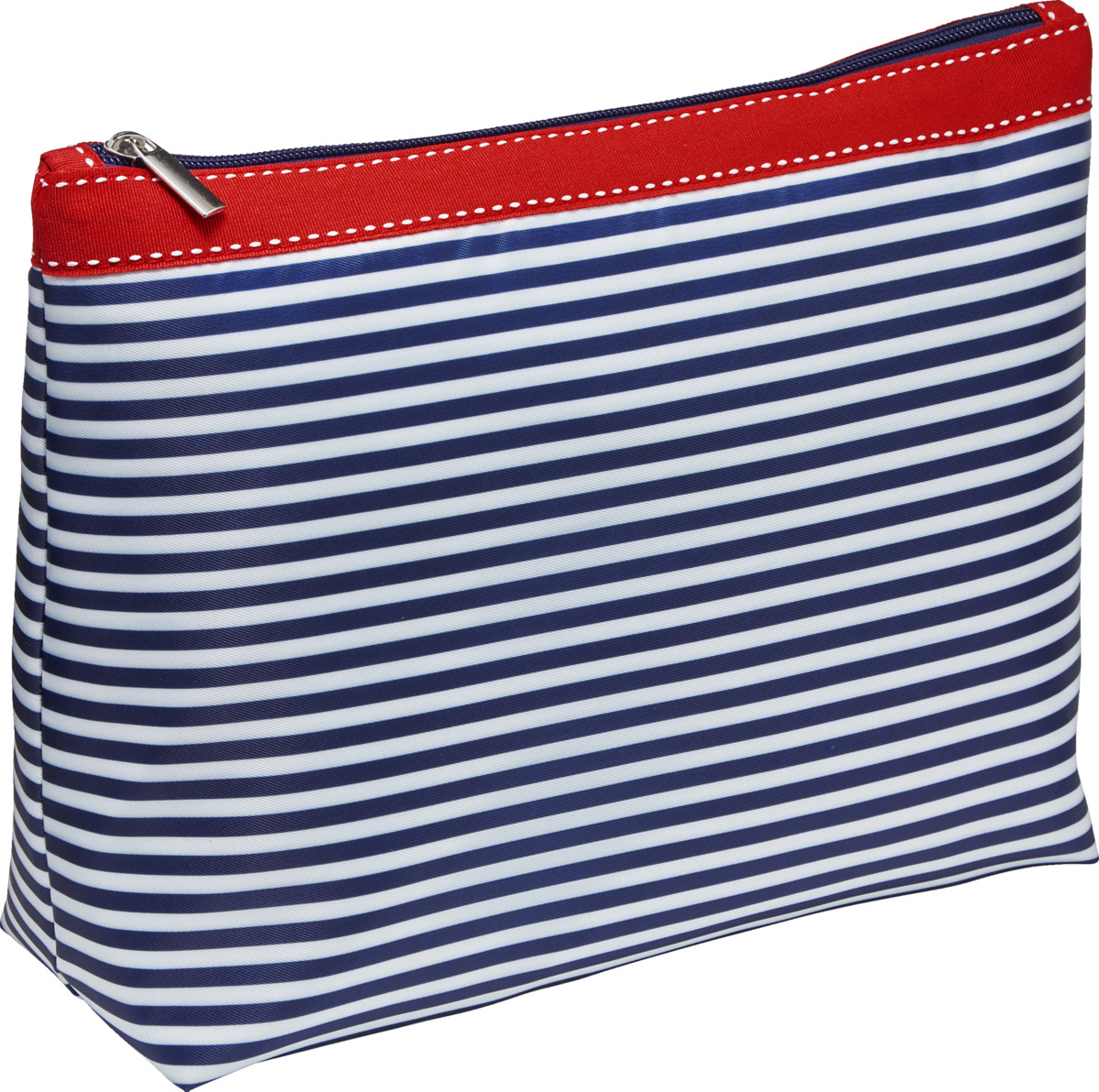 Bild 1 von Travel Collection Kosmetik Tasche weiß/ blau gestreift