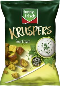 funny-frisch Kruspers Sour Cream Style, 120 g