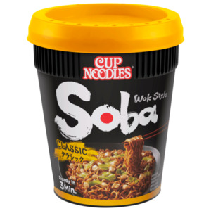 Nissin Soba Nudeln mit Yakisoba-Sauce Classic 90g