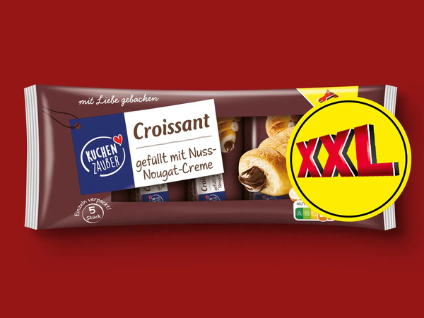 Bild 1 von Kuchenzauber Croissant XXL, 
         5x 65 g