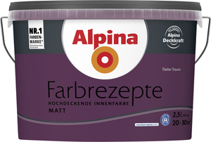 Alpina Farbrezepte Tiefer Traum matt 2,5 L