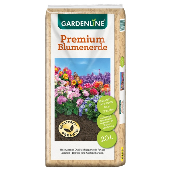 Bild 1 von GARDENLINE Premium-Blumenerde 20 l