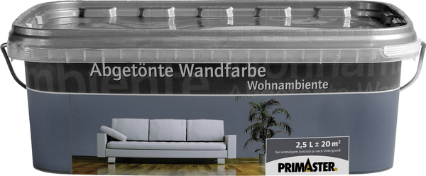 Bild 1 von Primaster Wandfarbe Wohnambiente 2,5 L lavagrau