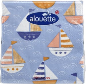 alouette Cocktail-Serviette Boote