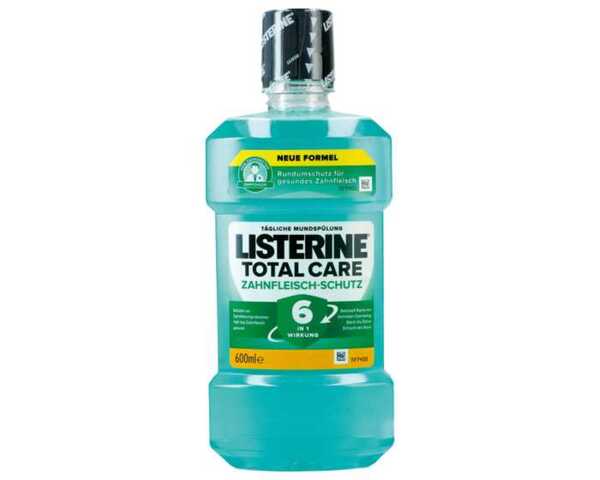 Bild 1 von Listerine Mundspülung Total Care Zahnfleisch-Schutz 600 ml