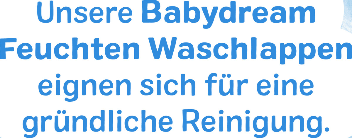 Bild 2 von Babydream Babydream Feuchte Waschlappen 15 ST