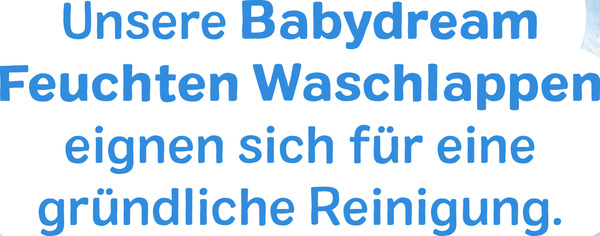Bild 2 von Babydream Babydream Feuchte Waschlappen 15 ST