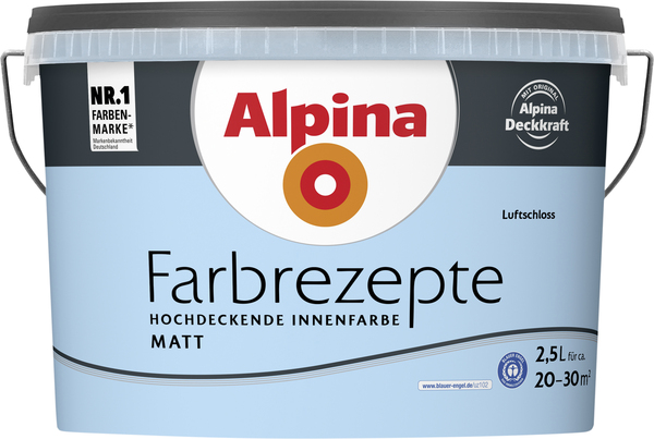 Bild 1 von Alpina Farbrezepte Luftschloss matt 2,5 L