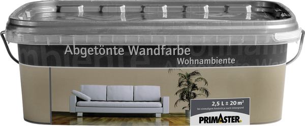 Bild 1 von Primaster Wandfarbe Wohnambiente 2,5 L kakao