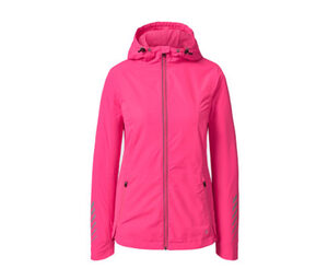 Windprotection-Laufjacke, neonpink