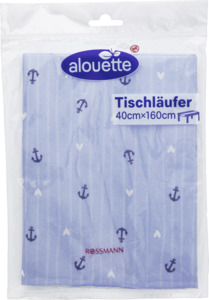 alouette Tischläufer Anker/Herzen