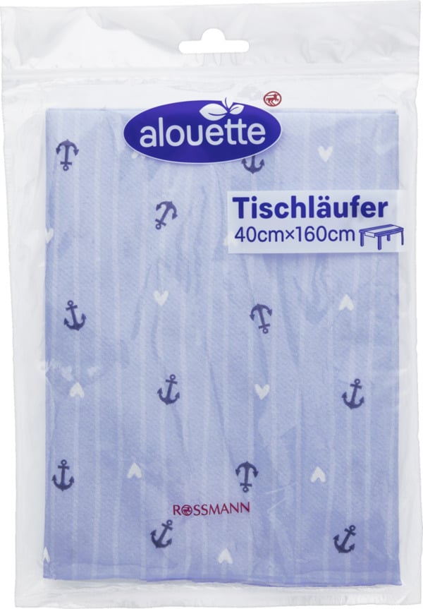 Bild 1 von alouette Tischläufer Anker/Herzen