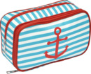 Bild 1 von Travel Collection Schminkttasche mit Streifen & Anker