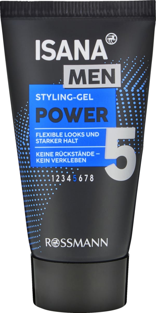 Bild 1 von ISANA MEN Styling-Gel Power, 30 ml